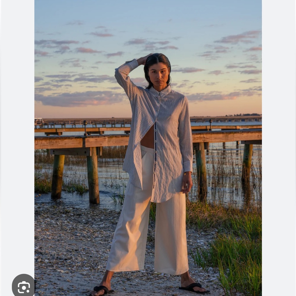 Calypso St. Barth Marlowe Linen Pant NWT
